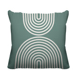 Bini Geometric Reversible Indoor/Outdoor Square Pillow