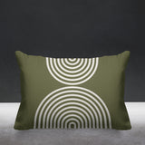 Bini Geometric Reversible Indoor/Outdoor Rectangular Pillow