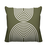 Bini Geometric Reversible Indoor/Outdoor Square Pillow
