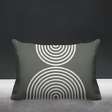 Bini Geometric Reversible Indoor/Outdoor Rectangular Pillow