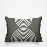 Bini Geometric Reversible Indoor/Outdoor Rectangular Pillow