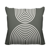 Bini Geometric Reversible Indoor/Outdoor Square Pillow