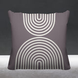 Bini Geometric Reversible Indoor/Outdoor Square Pillow
