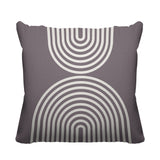 Bini Geometric Reversible Indoor/Outdoor Square Pillow