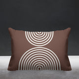 Bini Geometric Reversible Indoor/Outdoor Rectangular Pillow