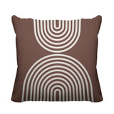 Bini Geometric Reversible Indoor/Outdoor Square Pillow