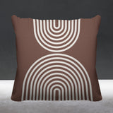 Bini Geometric Reversible Indoor/Outdoor Square Pillow