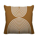 Bini Geometric Reversible Indoor/Outdoor Square Pillow