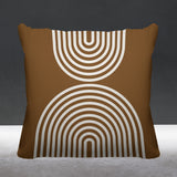 Bini Geometric Reversible Indoor/Outdoor Square Pillow