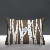 Birch Botanical Reversible Indoor/Outdoor Rectangular Pillow