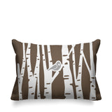 Birch Botanical Reversible Indoor/Outdoor Rectangular Pillow