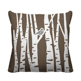 Birch Botanical Reversible Indoor/Outdoor Square Pillow