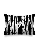 Birch Botanical Reversible Indoor/Outdoor Rectangular Pillow