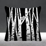 Birch Botanical Reversible Indoor/Outdoor Square Pillow