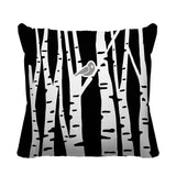 Birch Botanical Reversible Indoor/Outdoor Square Pillow
