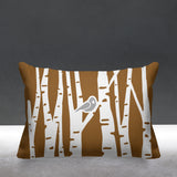 Birch Botanical Reversible Indoor/Outdoor Rectangular Pillow