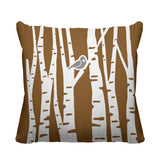Birch Botanical Reversible Indoor/Outdoor Square Pillow