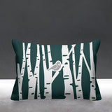 Birch Botanical Reversible Indoor/Outdoor Rectangular Pillow