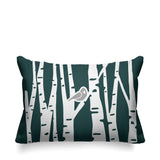 Birch Botanical Reversible Indoor/Outdoor Rectangular Pillow