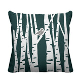 Birch Botanical Reversible Indoor/Outdoor Square Pillow