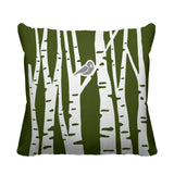 Birch Botanical Reversible Indoor/Outdoor Square Pillow