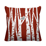 Birch Botanical Reversible Indoor/Outdoor Square Pillow