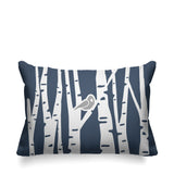 Birch Botanical Reversible Indoor/Outdoor Rectangular Pillow