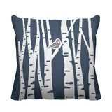 Birch Botanical Reversible Indoor/Outdoor Square Pillow