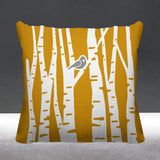 Birch Botanical Reversible Indoor/Outdoor Square Pillow