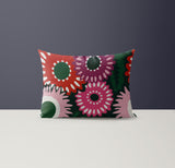 Biso Microsuede Lumbar Throw Pillow in Biso - Size 20x14