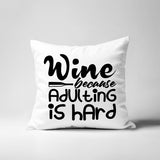 Davey Textual Reversible Indoor/Outdoor Square Pillow