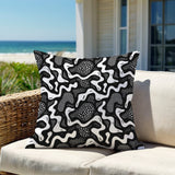 Dominique Coral Reefs Lumbar Indoor/Outdoor Throw Pillow