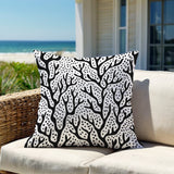 Fischer Coral Reefs Square Indoor/Outdoor Throw Pillow