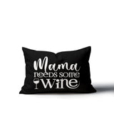 Fulham Mama Needs Lumbar Indoor/Outdoor Throw Pillow