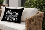 Fulham Mama Needs Lumbar Indoor/Outdoor Throw Pillow