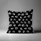 Hahn Sea Shells Square Indoor/Outdoor Throw Pillow