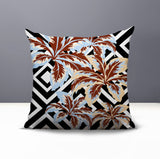 Hoku Floral Reversible Indoor/Outdoor Square Pillow