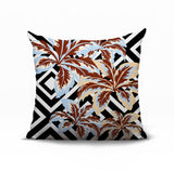 Hoku Floral Reversible Indoor/Outdoor Square Pillow