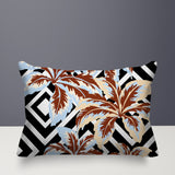 Hoku Floral Reversible Indoor/Outdoor Rectangle Pillow