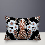 Kaimana Floral Reversible Indoor/Outdoor Rectangle Pillow