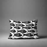 Kieran Fish Lumbar Indoor/Outdoor Throw Pillow