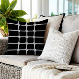 Knotty Nautical Knot Square Indoor/Outdoor Throw Pillow