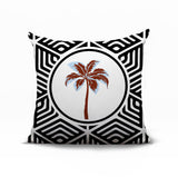 Leilani Palm Reversible Indoor/Outdoor Square Pillow