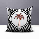 Leilani Palm Reversible Indoor/Outdoor Square Pillow