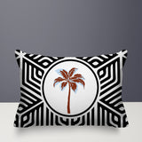 Leilani Palm Reversible Indoor/Outdoor Rectangle Pillow