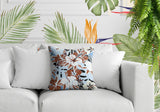 Malia Floral Reversible Indoor/Outdoor Square Pillow