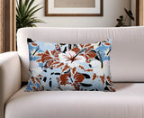 Malia Floral Reversible Indoor/Outdoor Rectangle Pillow