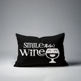 Marcelina Smile There's Lumbar Indoor/Outdoor Throw Pillow