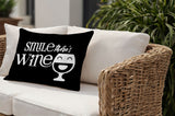 Marcelina Smile There's Lumbar Indoor/Outdoor Throw Pillow