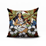 Moana Palm Reversible Indoor/Outdoor Square Pillow